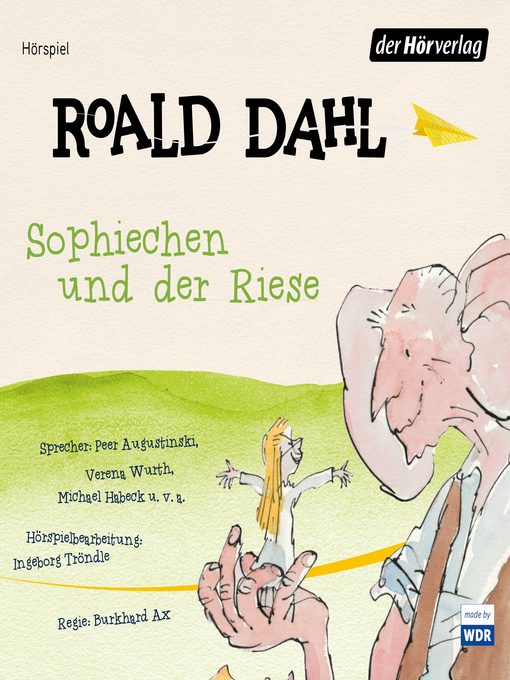 Titeldetails für Sophiechen und der Riese nach Roald Dahl - Verfügbar